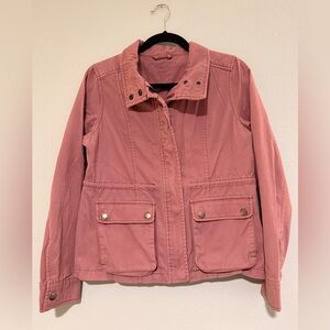 Aeropostale Pink Utility Jacket - Women Size XS